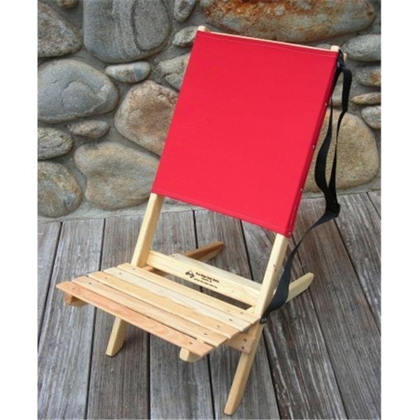 Blue Ridge Chair Works Red Chair, 16 in W 24 in L 29 in H BRCH02WR